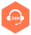 Soporte de 24 horas, 7 días a la semana Soporte de 24 horas, 7 días a la semana